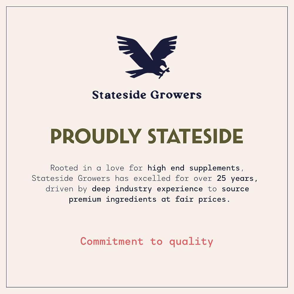 Stateside Growers Organic Wheatgrass Powder - 100% Whole-Leaf Powder