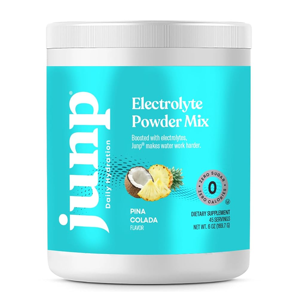 JUNP Electrolytes Powder No Sugar No Carbs Drink Mix - Potassium