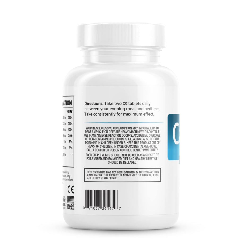 Calm Legs Natural Leg Support with Iron & Magnesium - 60 Tablets - image 7