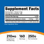 Nutricost Magnesium Citrate Powder (Fruit Punch, 500 Gram)