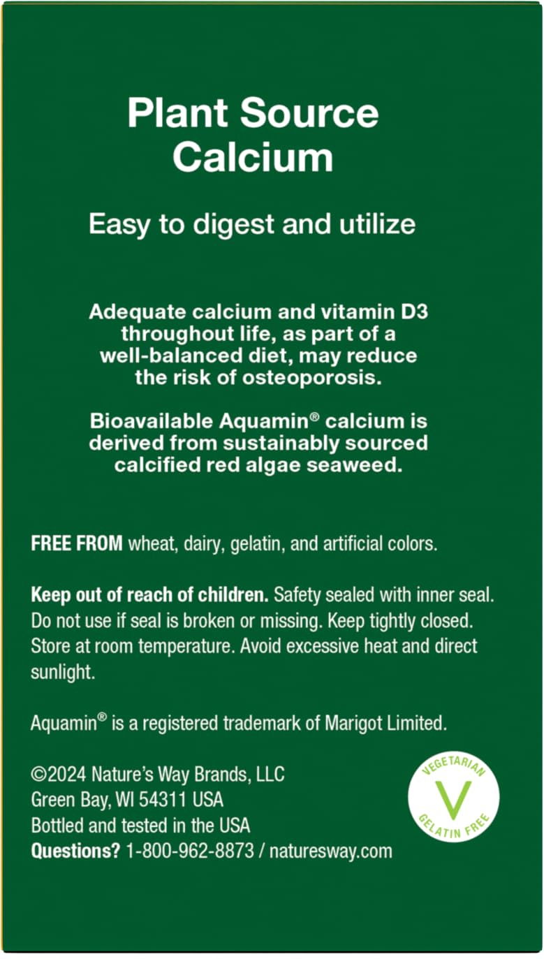 Nature's Way Alive! Calcium Bone Support - 120 Tablets - image 10