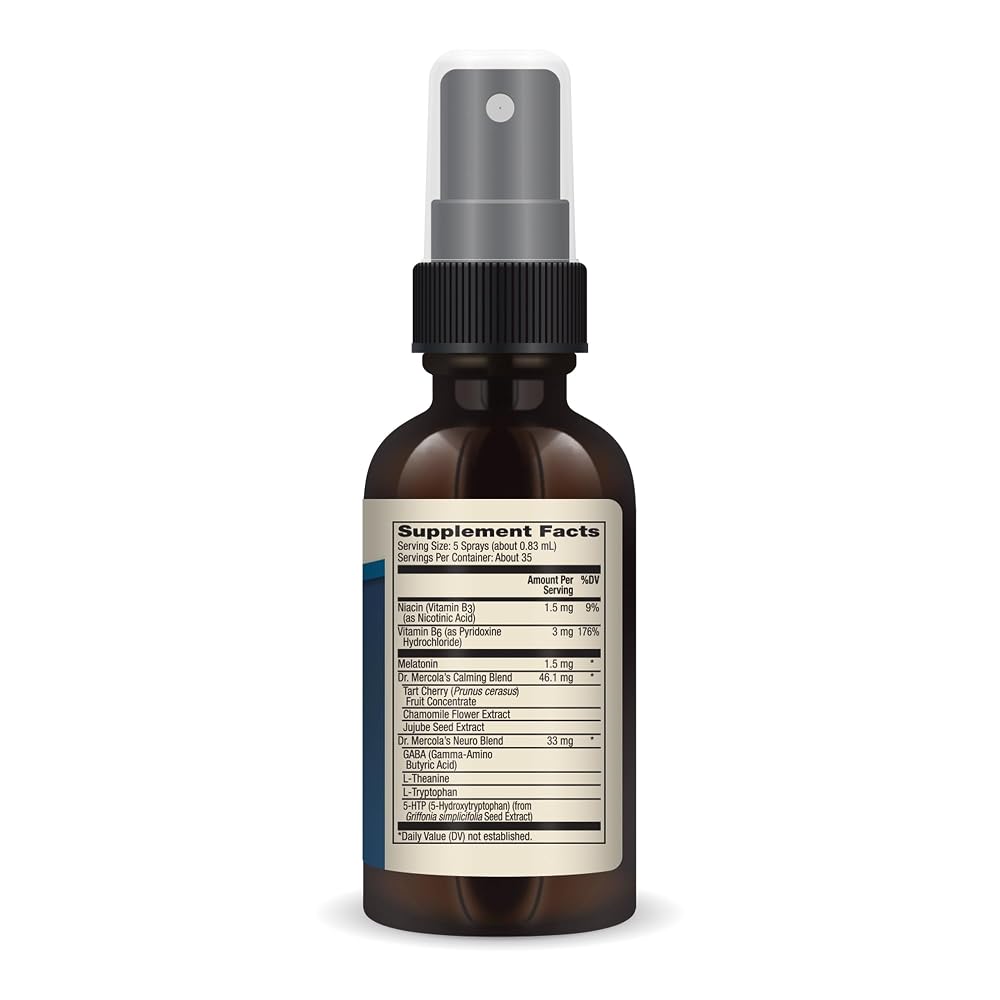 Dr. Mercola Sleep Support with Melatonin Spray - 3 Pack - image 2