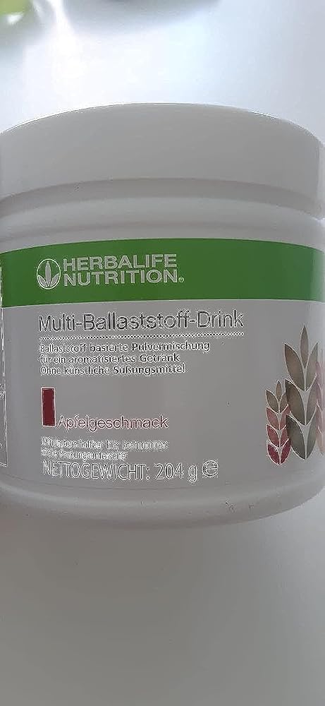 Herbalife Active Fiber Complex Apple Flavor - 7.4 oz Powder