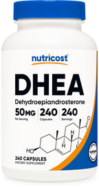 Nutricost DHEA 50mg Capsules - Gluten Free