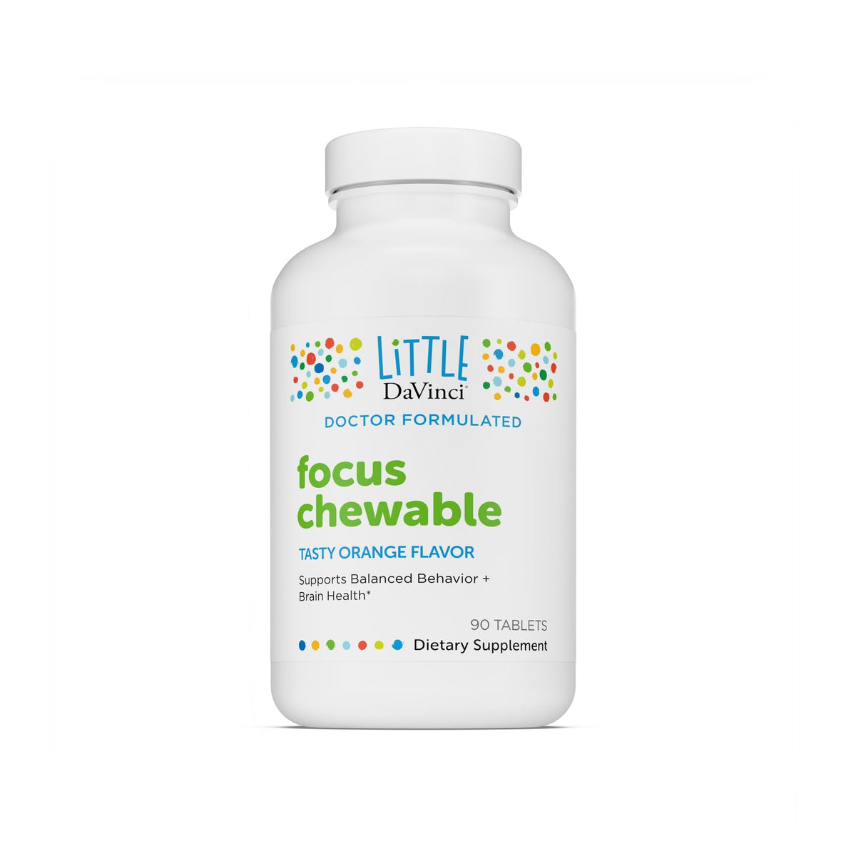 Little DaVinci Focus Chewable Orange - 90 Tablets