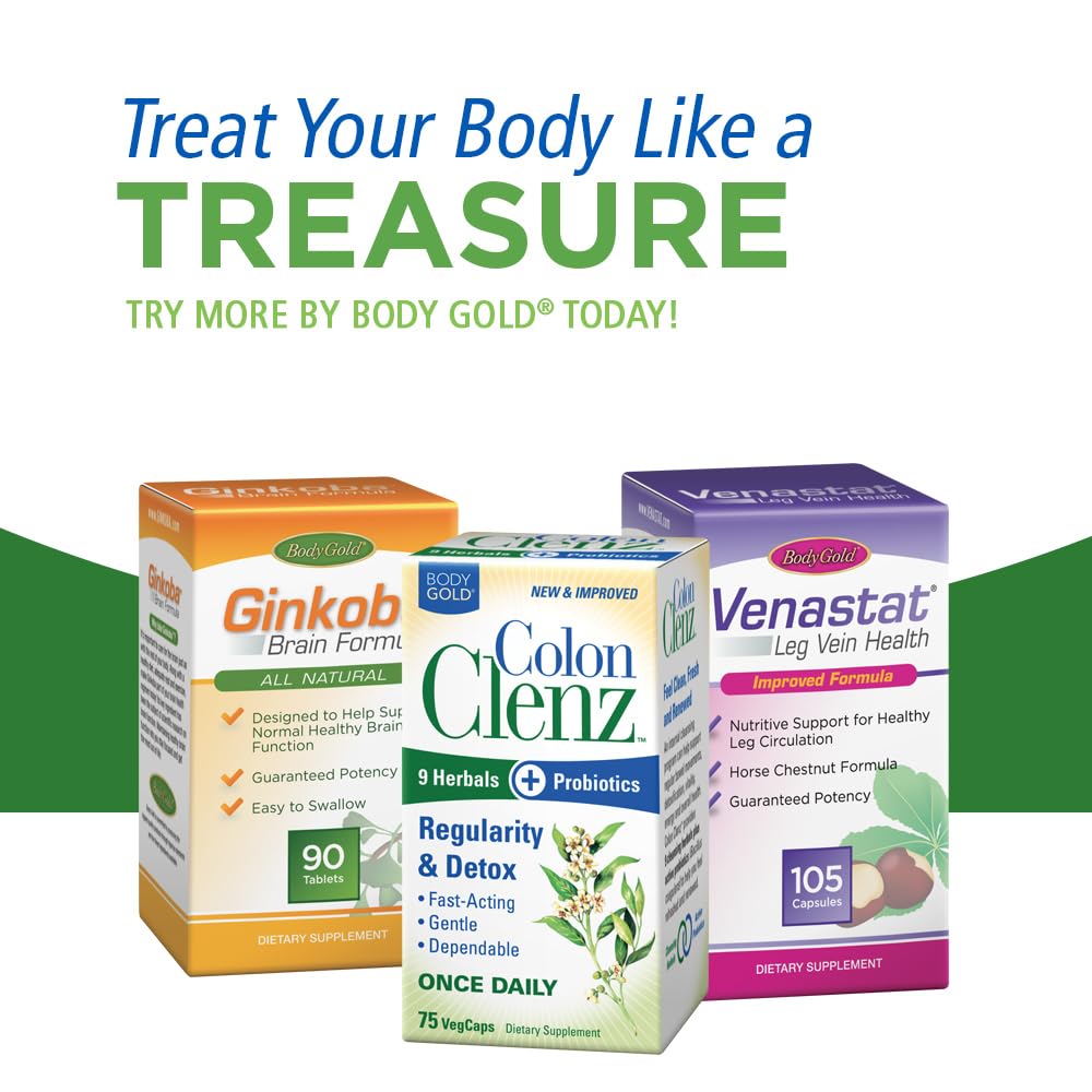 Body Gold Ginsana Energy, Once Daily