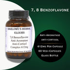 Barlowe's Herbal Elixirs 7,8 Benzoflavone 612mg - 60 Capsules - image 3