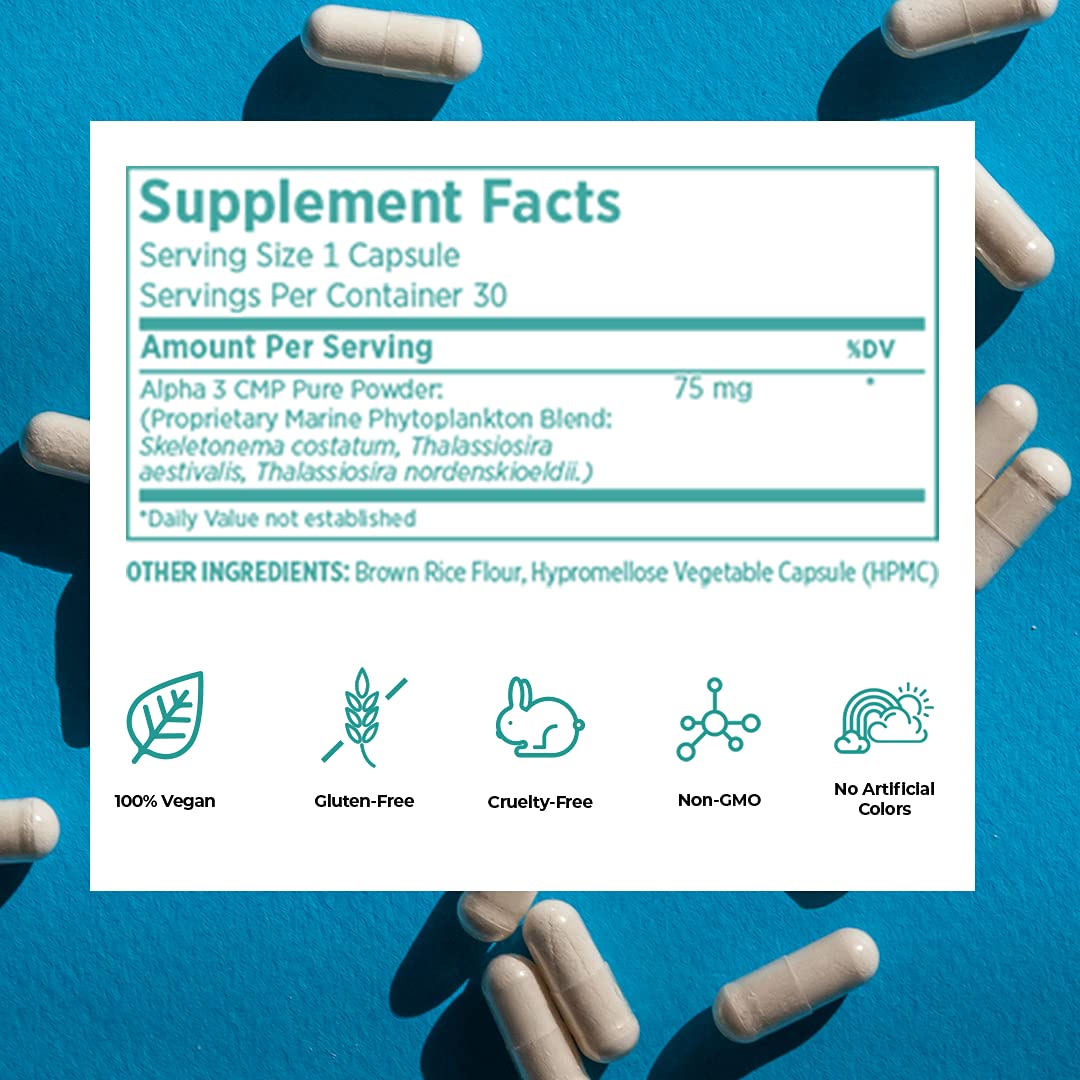 Vegan Life Nutrition Marine Phytoplankton Capsules - 30 Capsules - image 4