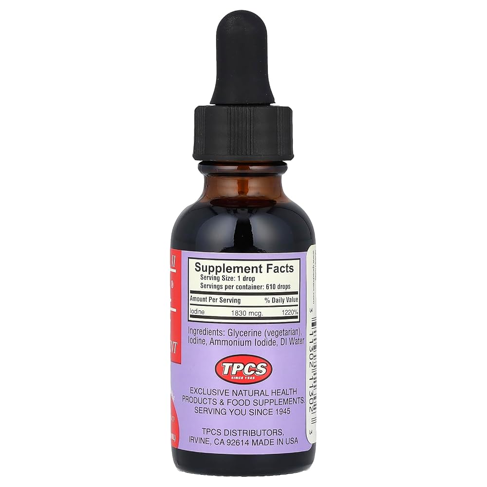 TPCS Iosol Formula II Iodine Liquid - 1 Fl Oz - image 2