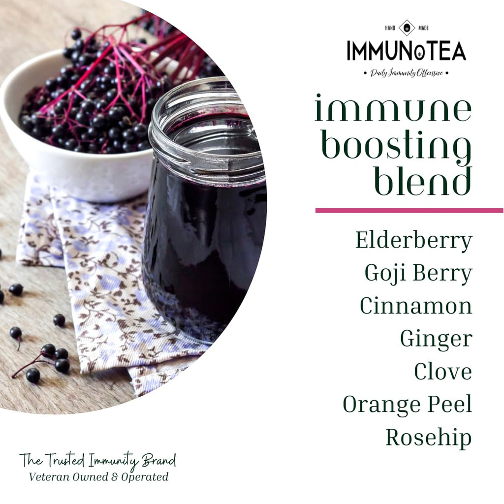 Immunotea Organic Elderberry Syrup DIY Kit - 24oz - image 4