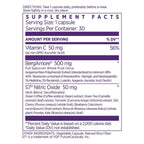NAOMI Italian Citrus Bergamot 500mg with Nitric Oxide Support - 30 Capsules - image 2