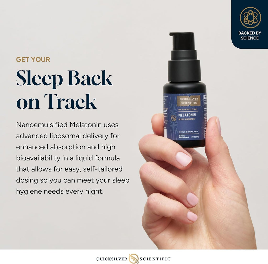 Quicksilver Scientific Liposomal Melatonin Liquid - 30 ml - image 3