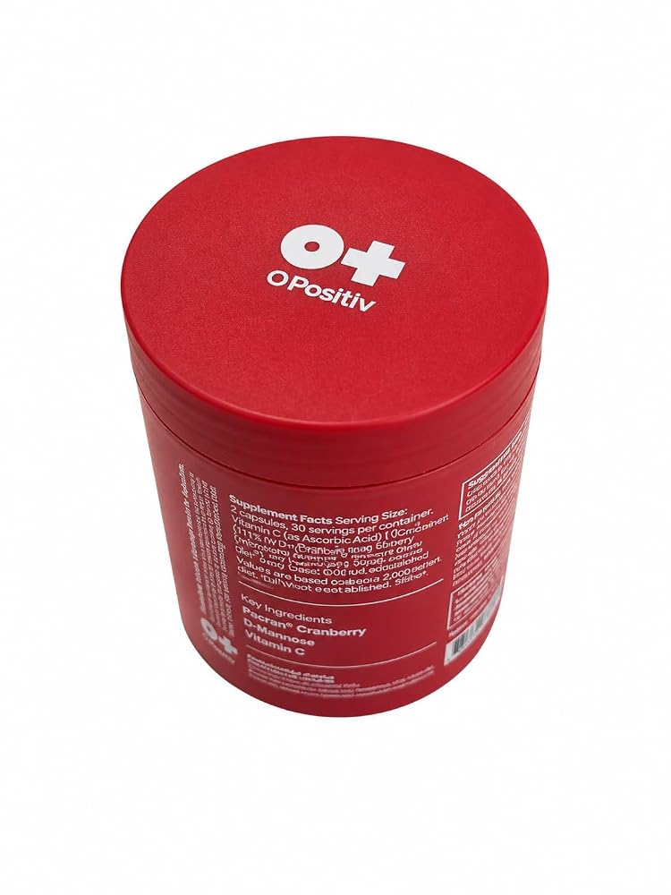 O Positiv URO Urinary Tract Health Supplement for Women - Urinary