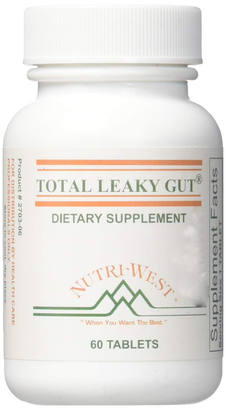 Nutri-West Total Leaky Gut - 60 Tablets