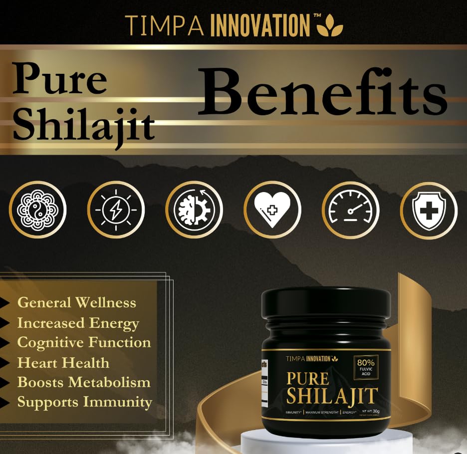 Timpa Innovation Pure Shilajit Resin - 30g - image 3