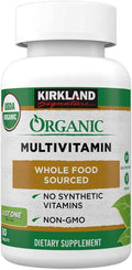 Kirkland Signature USDA Organic Multivitamin - 80 Tablets