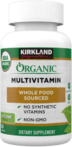 Kirkland Signature USDA Organic Multivitamin - 80 Tablets
