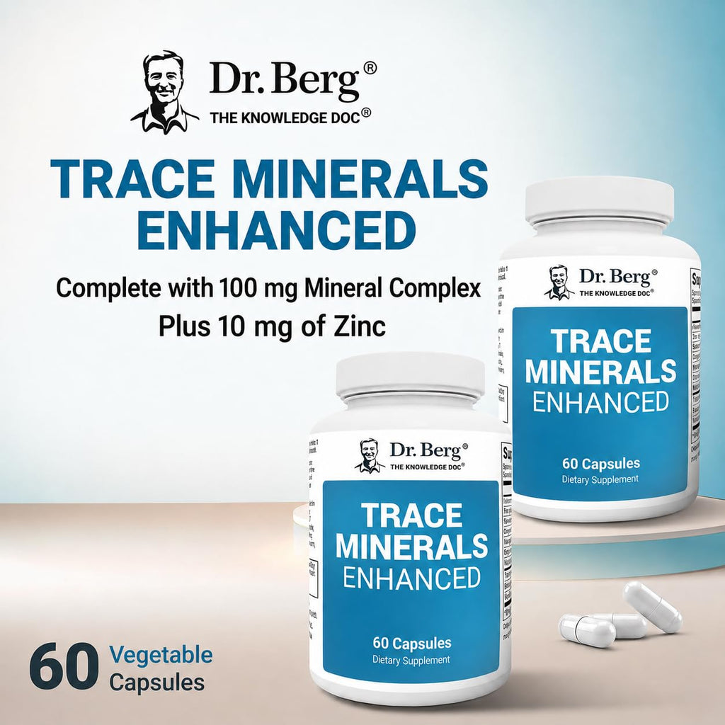 Dr. Berg Nutritionals Trace Minerals Enhanced - 60 Capsules - image 4