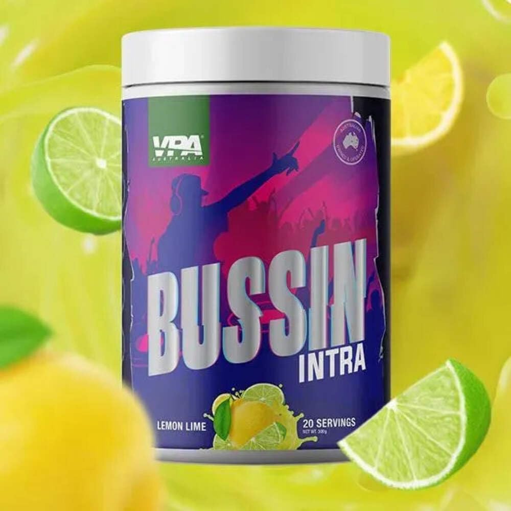 VPA BUSSIN Intra BCAA Powder Lemon Lime - 300g - image 2
