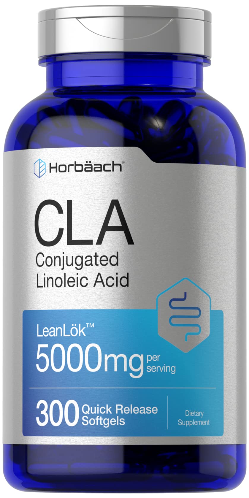 Horbäach CLA Supplement 5000 mg - 300 Softgels