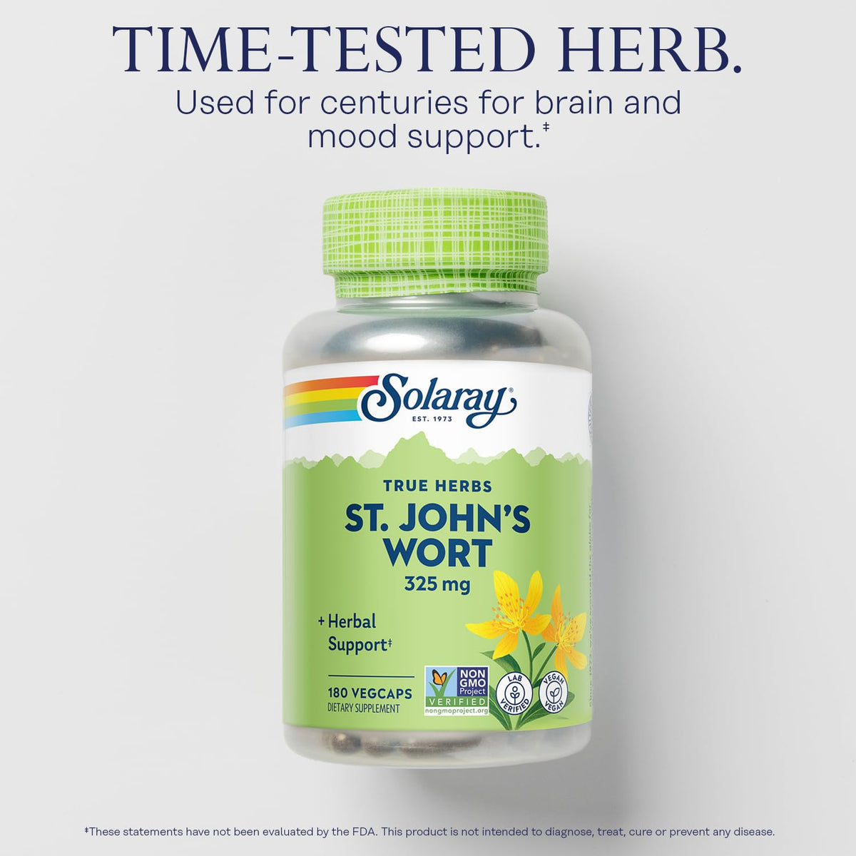 SOLARAY Unflavored Capsules St. John'S Wort Mood Support 325Mg