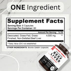 Ancient Origins Grass Fed Beef Liver - 360 Capsules - image 3