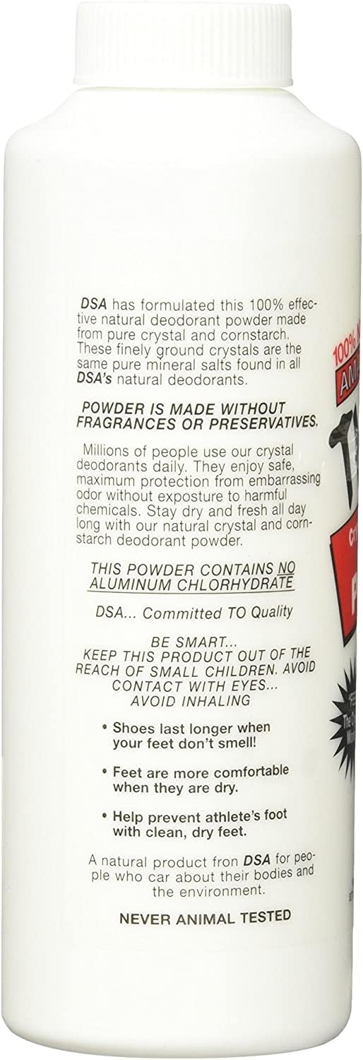 Thai Deodorant Stone Crystal & Cornstarch Powder - 4 Ounce - image 3
