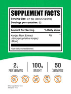 BulkSupplements.com Glucomannan Powder