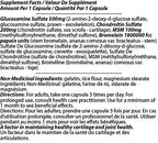 Total Natural 4-in-1 Glucosamine Sulfate Joint Support - 150 Capsules - image 5