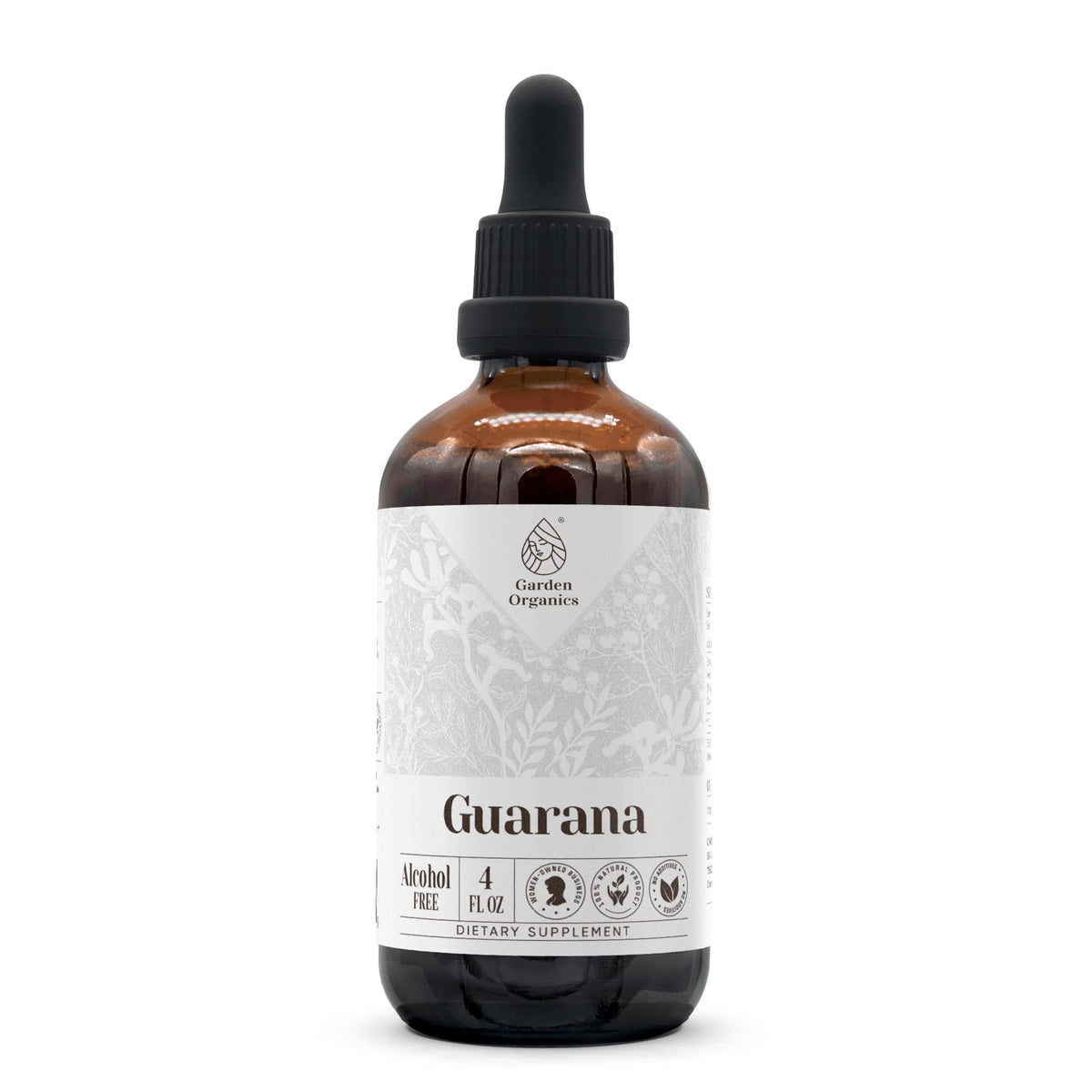 Garden Organics Guarana Alcohol-Free Natural Tincture Extract