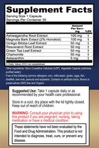 True Healing Naturals Cogni-Calm Nervous System Support - 30 Capsules - image 2