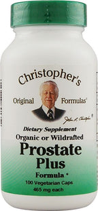 Christopher's Original Formulas Prostate Plus Formula - 100 Vegetarian Capsules