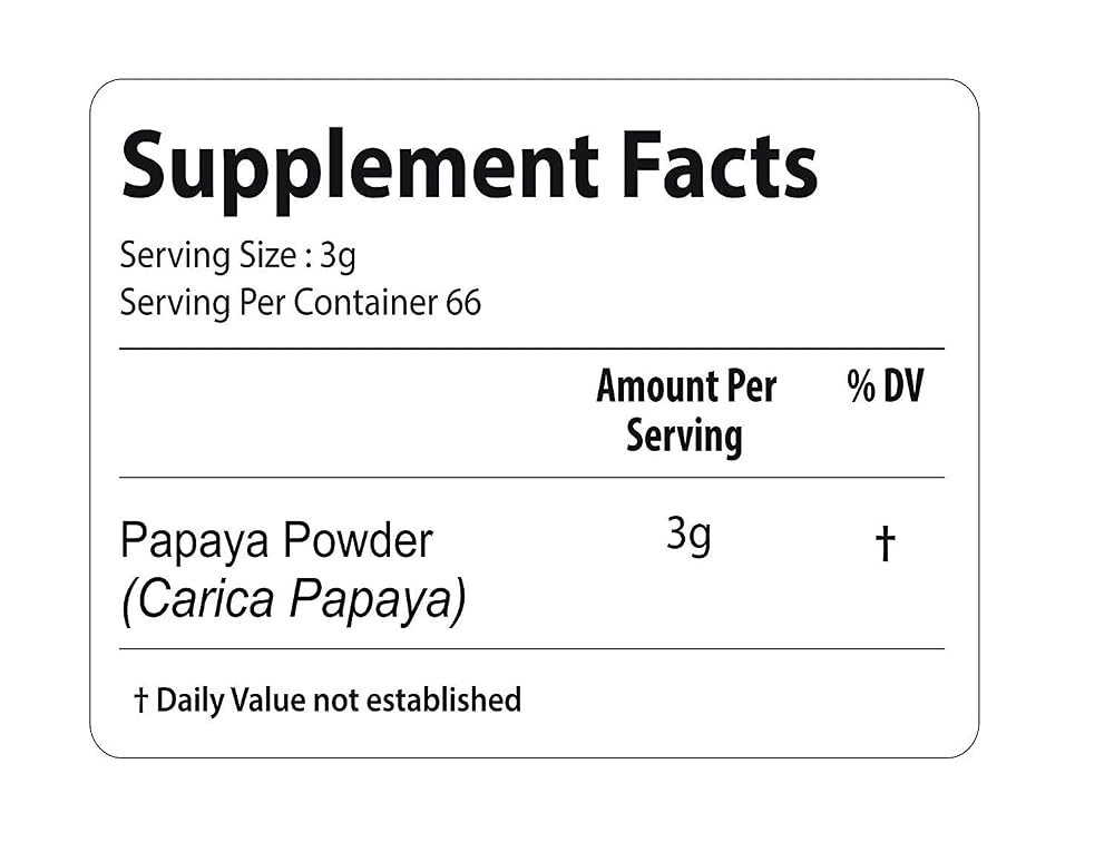 bixa BOTANICAL Papaya Leaf Powder - 1 Pound - image 5