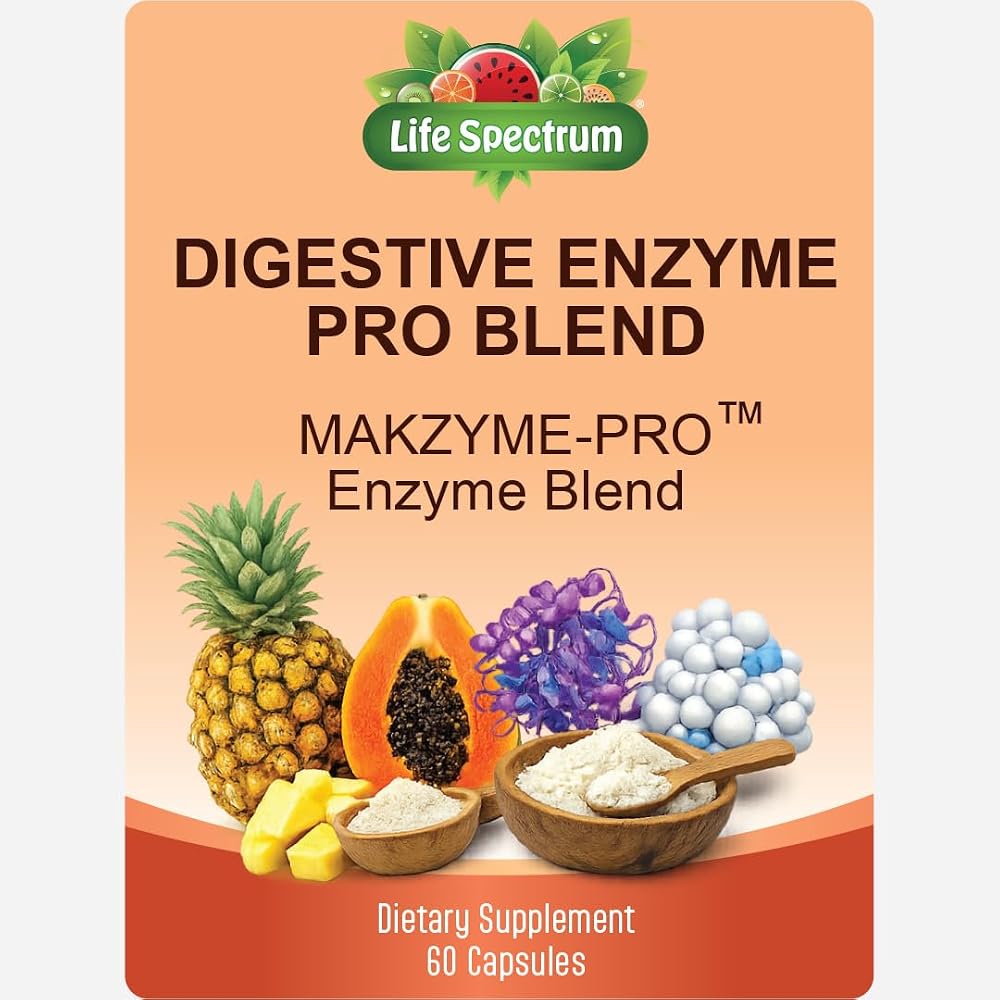 Life Spectrum Digestive Enzyme Pro Blend - 60 Capsules
