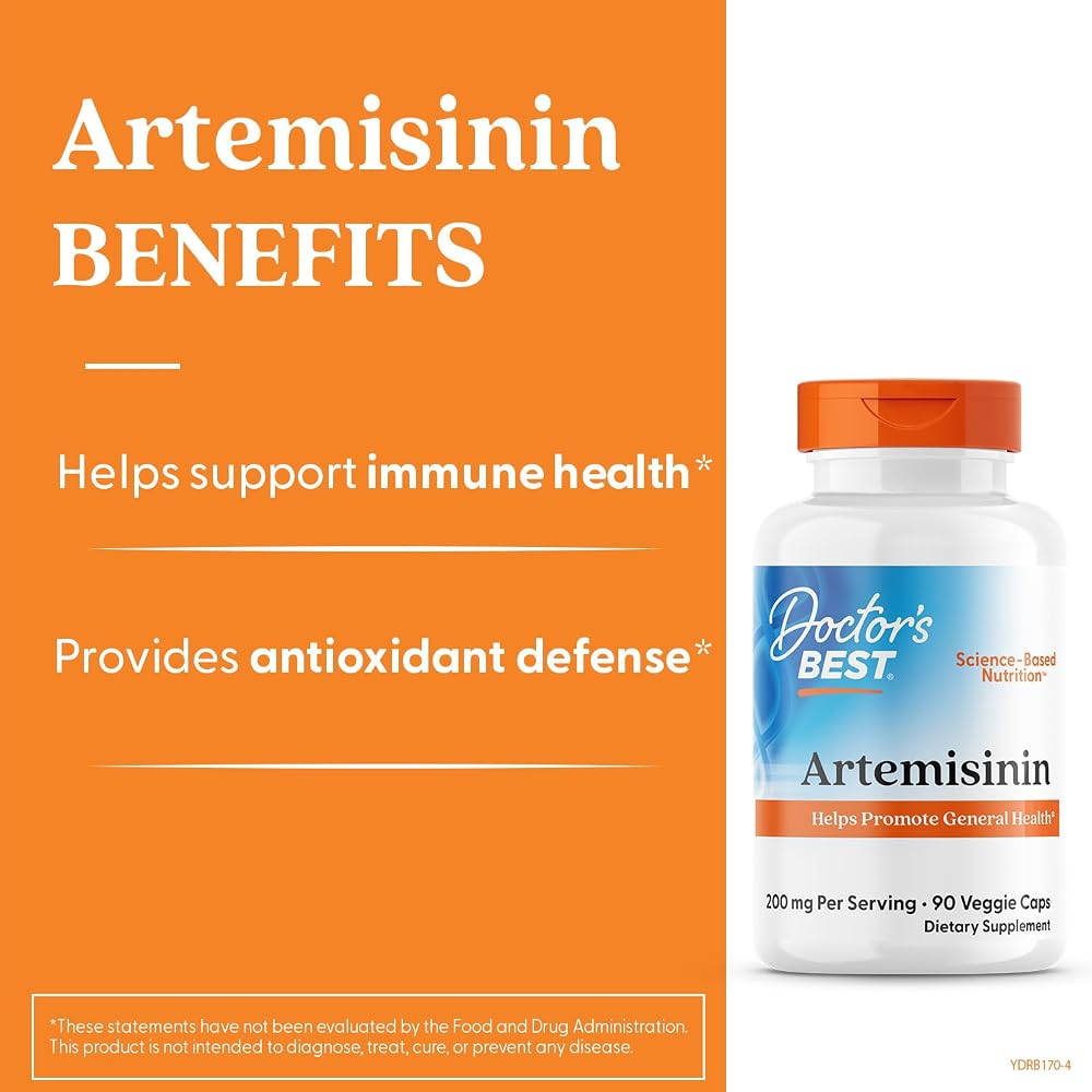 Doctor's BEST Artemisinin Supplement for Immune Support - 90 Vegetarian Capsules - image 3