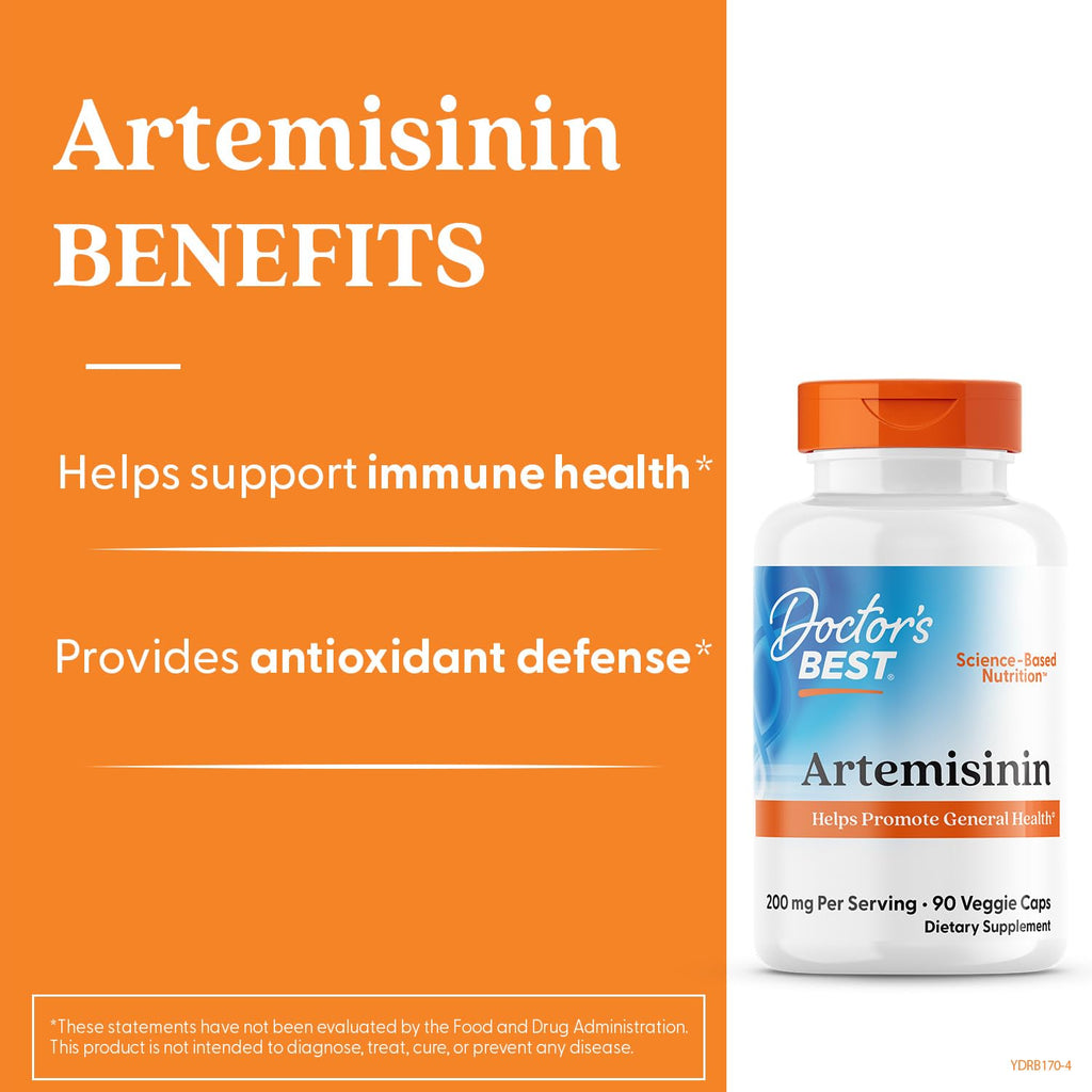 Doctor's BEST Artemisinin Supplement for Immune Support - 90 Vegetarian Capsules - image 3