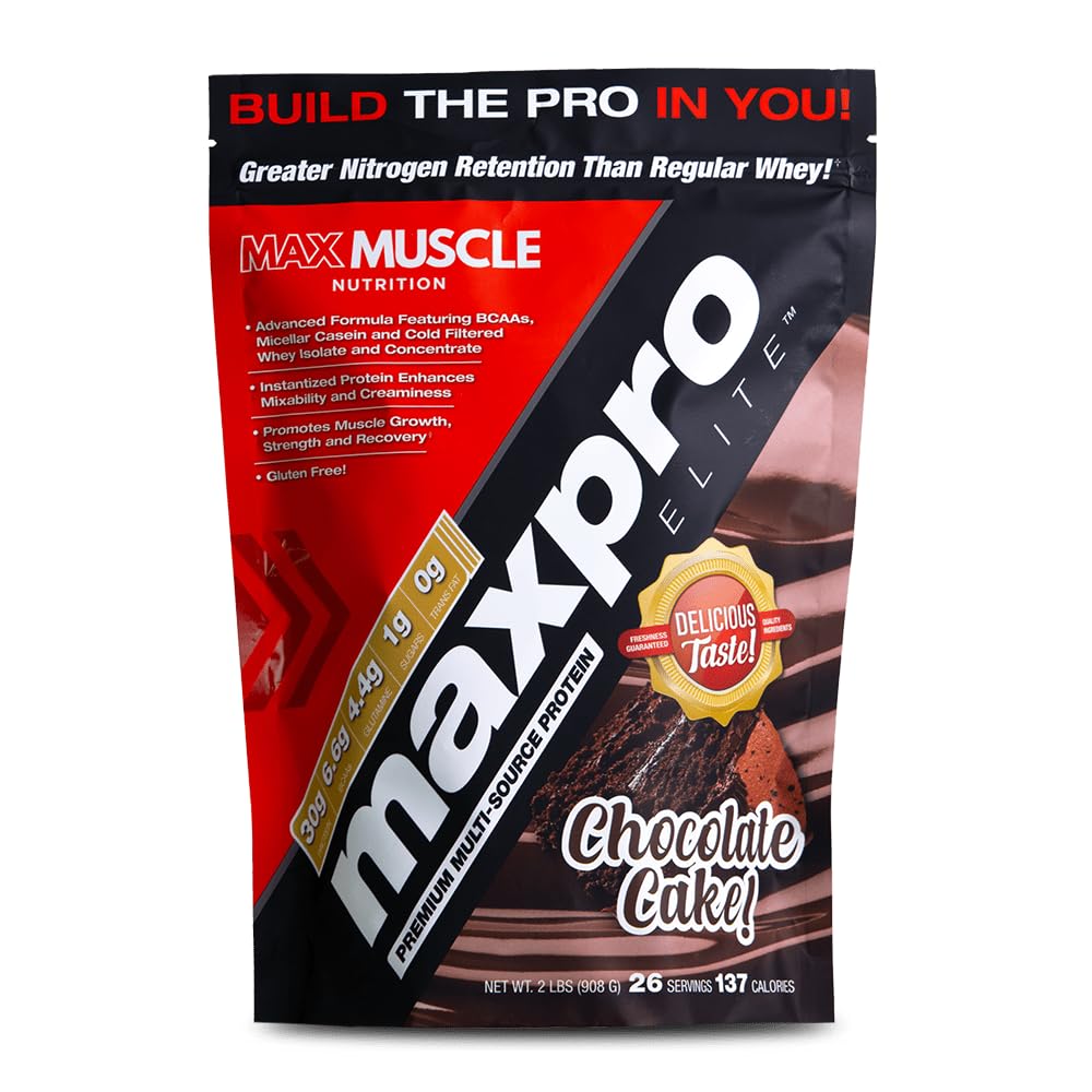 Max Muscle Maxpro Elite Premium Multi-Sourced Protein