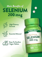 Nature's Truth High Potency Selenium 200 mcg - 300 Tablets - image 5