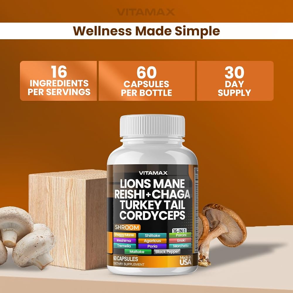 Vitamax Lions Mane Mushroom