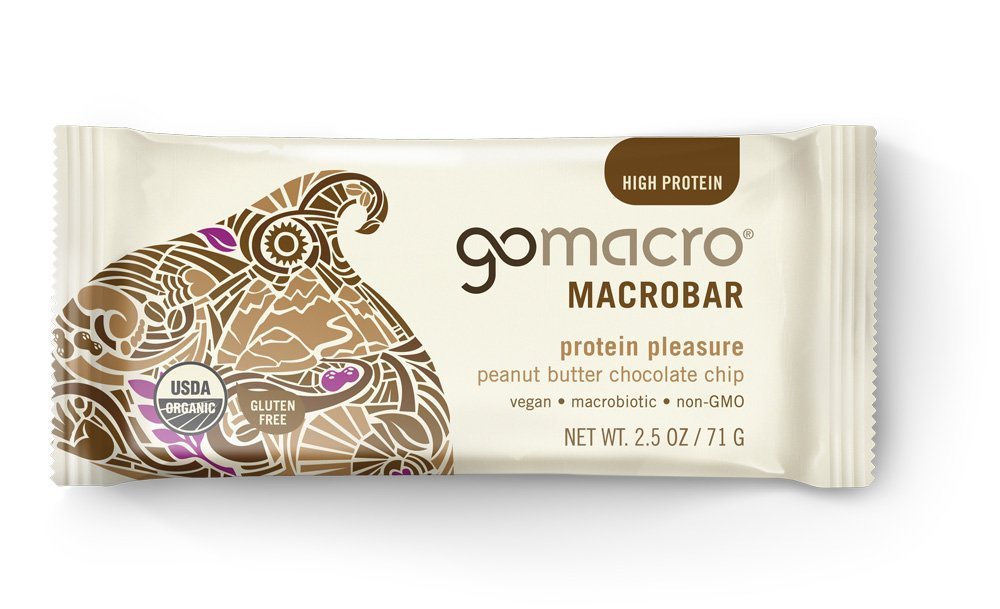GoMacro MacroBar Organic Peanut Butter Chocolate Chip - 15 Count