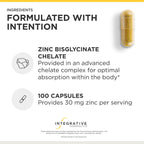 Integrative Therapeutics Zinc Chelate Mineral Supplement - 100 Capsules - image 4