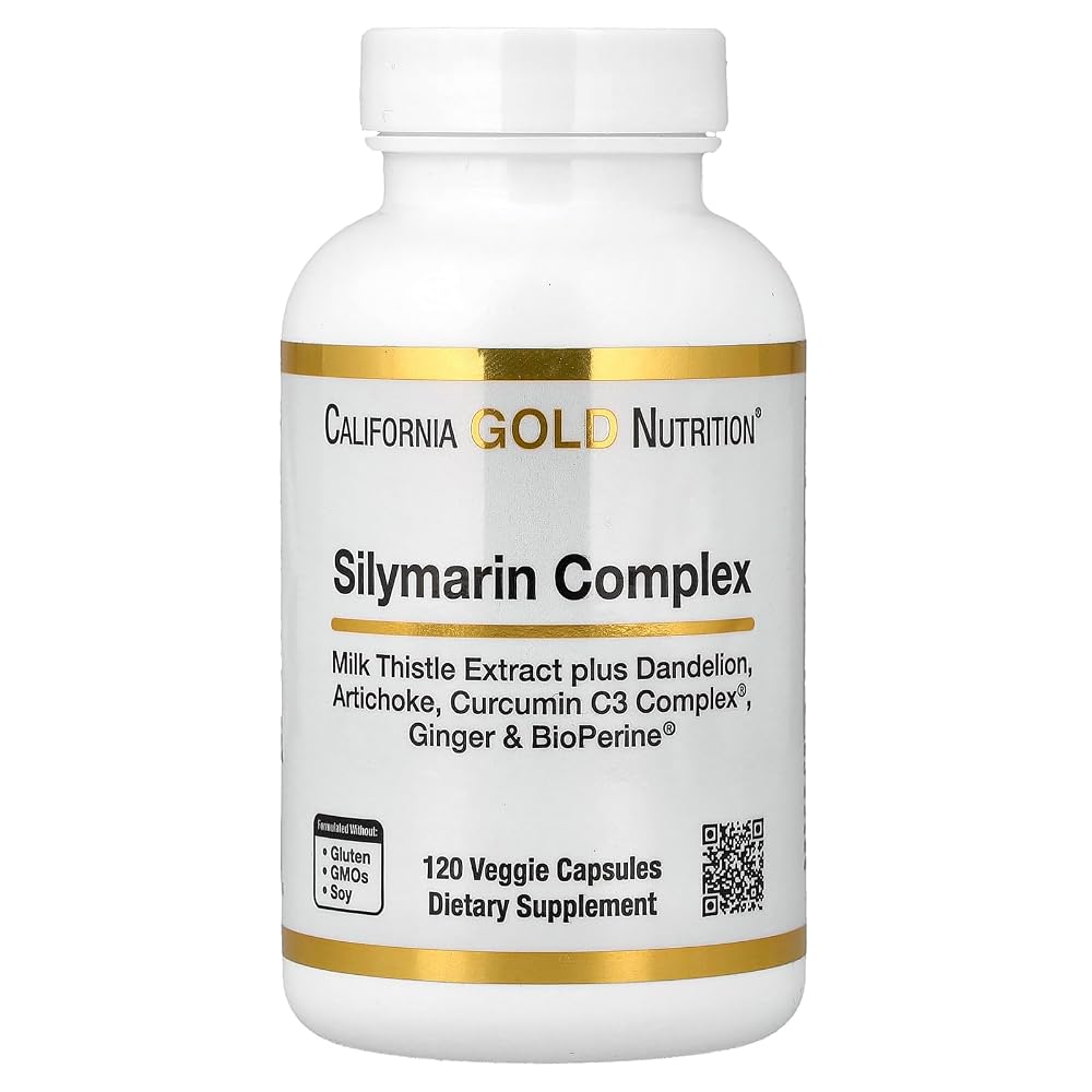 California Gold Nutrition Silymarin Liver Health Complex