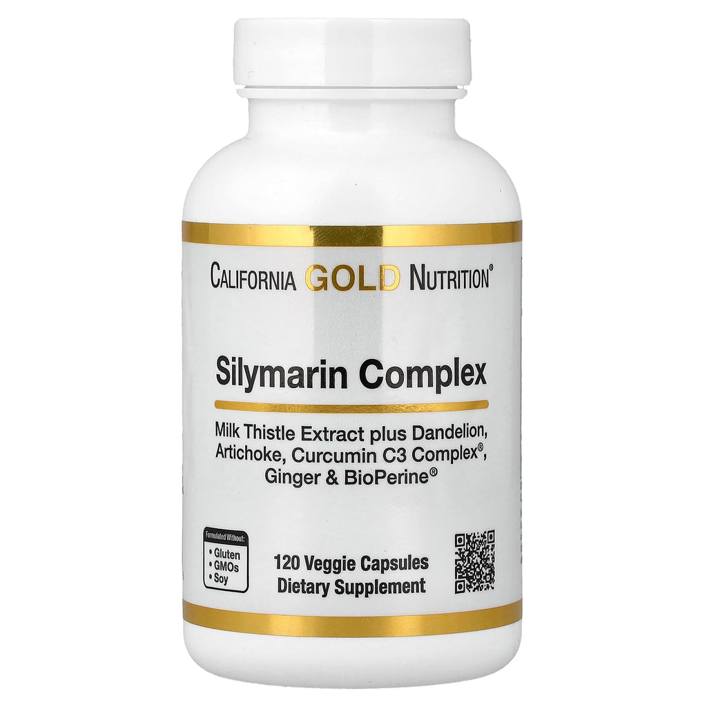 California Gold Nutrition Silymarin Liver Health Complex