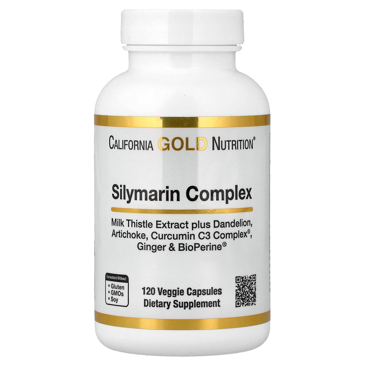California Gold Nutrition Silymarin Liver Health Complex