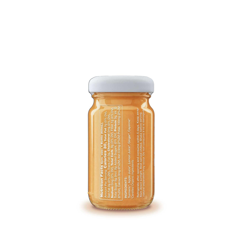 ALLWELLO Cold-Pressed Ginger Shot, 60 mL, USDA Organic, NONGMO