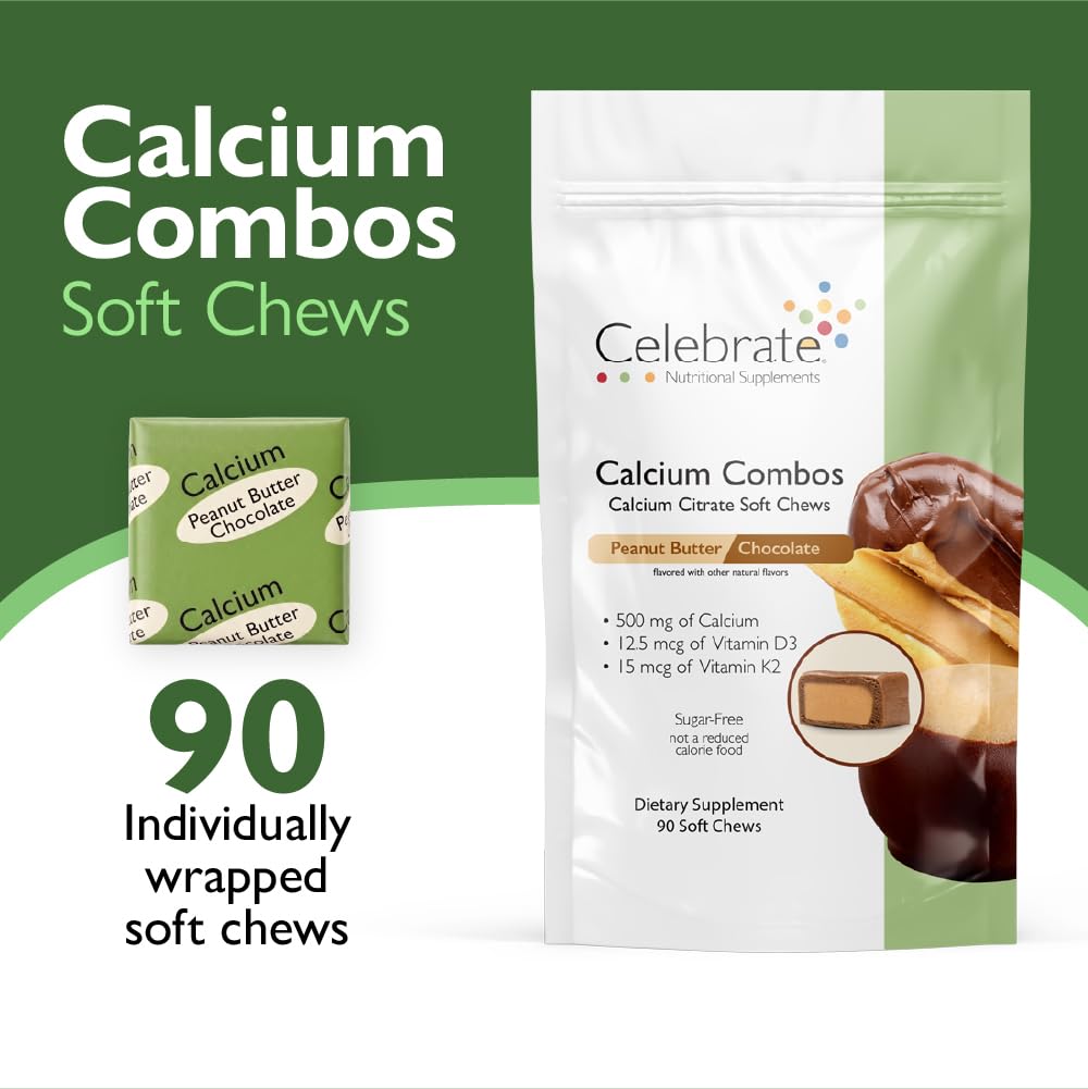 Celebrate Vitamins Bariatric Calcium Citrate Soft Chews Combo