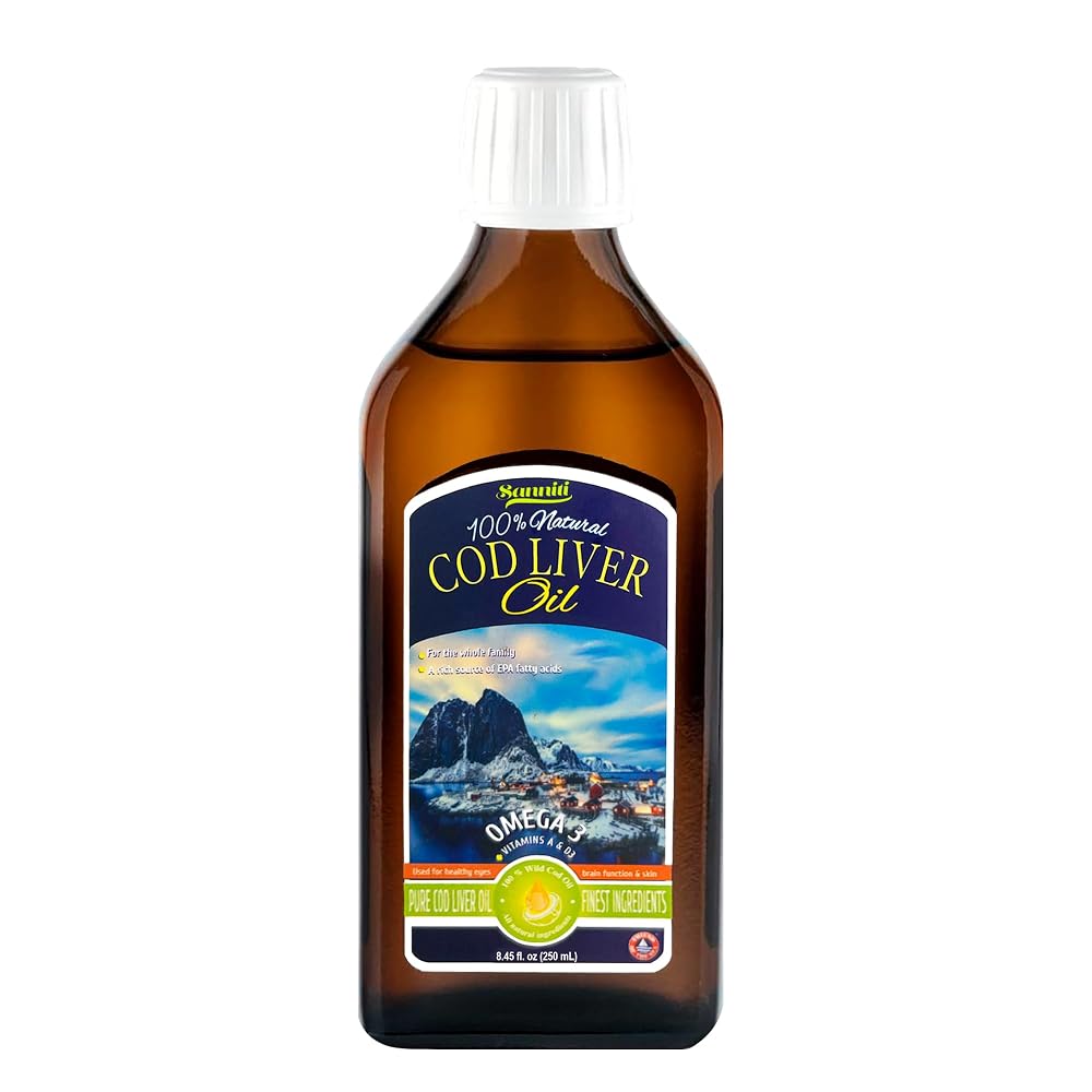 Sanniti 100% Natural Cod Liver Oil - image 2