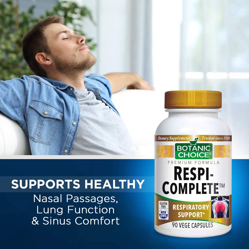 Botanic Choice Respi-Complete Respiratory Health Support - 90 Capsules - image 3