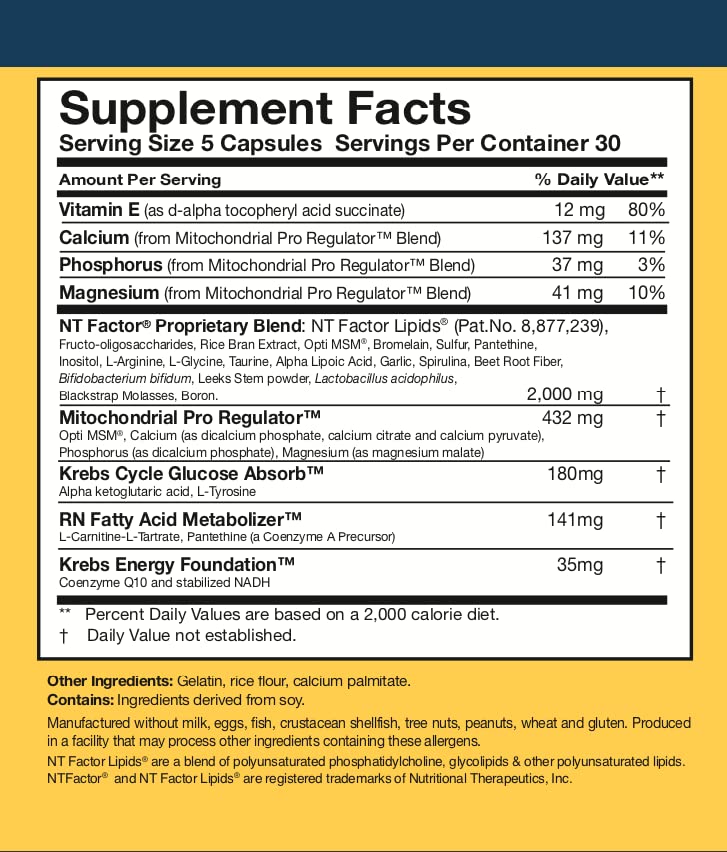 Researched Nutritionals ATP Fuel Mitochondrial Support - 150 Capsules - image 5