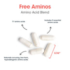 Allergy Research Group Free Aminos Amino Acid Complex - 100 Capsules - image 4